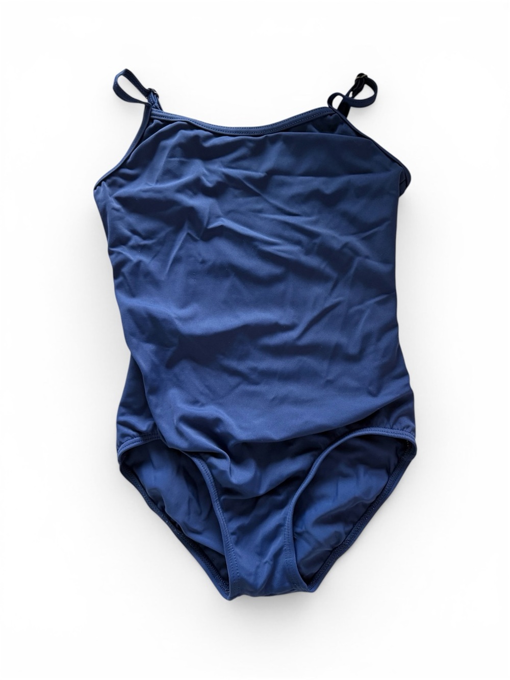 Scoop Cami High-Back Leotard Size IC Blue